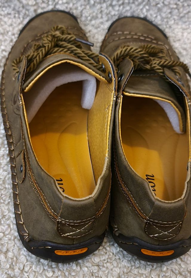 Sapatos casuais de Homem, Couro sintetic