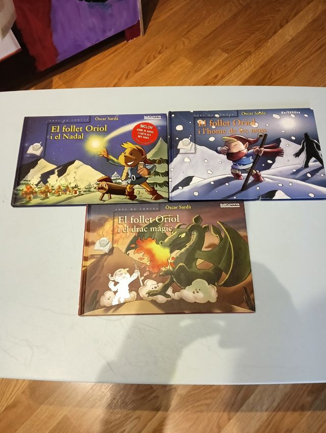 3 llibres del Follet Oriol