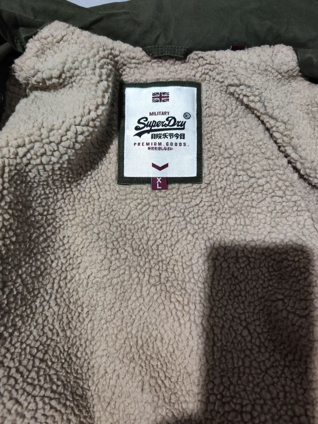 Chaqueta militar SUPERDRY Verde L-XL