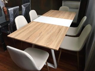 Comedor de 6 sillas (mesa extensible)