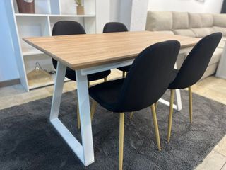 Comedor de 6 sillas (mesa extensible)
