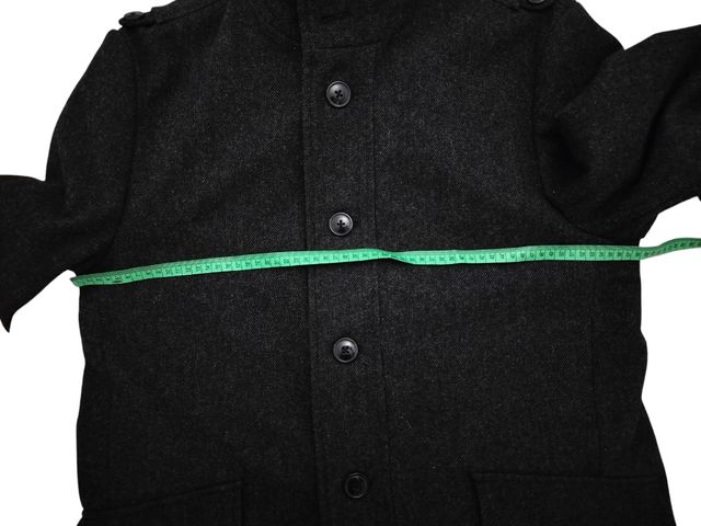 Cappotto uomo in lana grigio L Bexleys