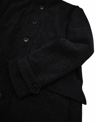 Cappotto uomo in lana grigio L Bexleys