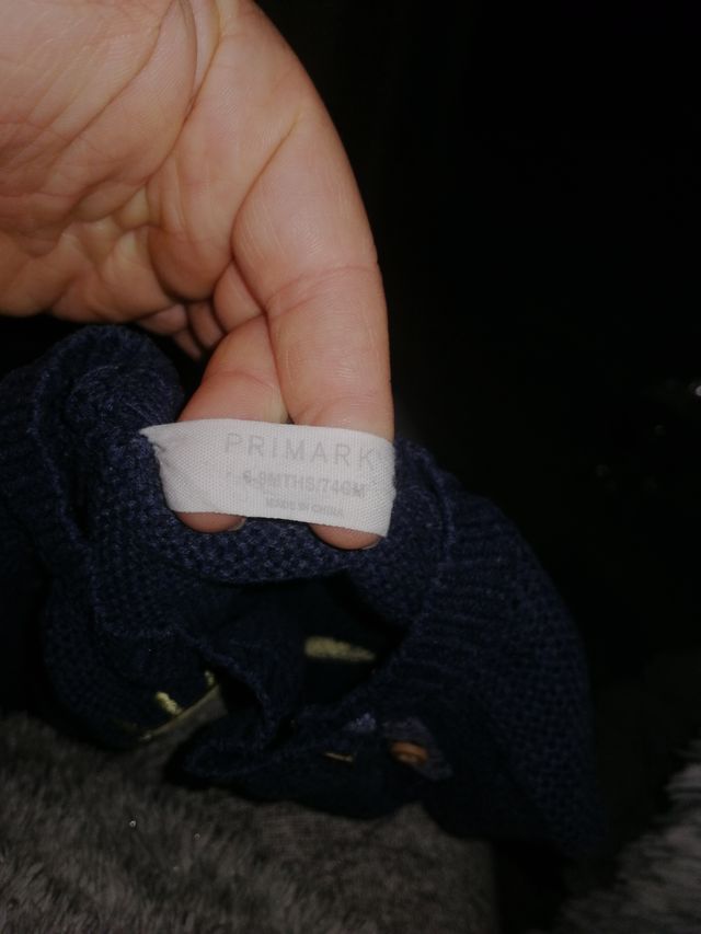 Vestido 6/9 meses Primark