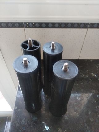 Patas redondas de somier