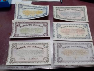 Papel de fianzas serie completa