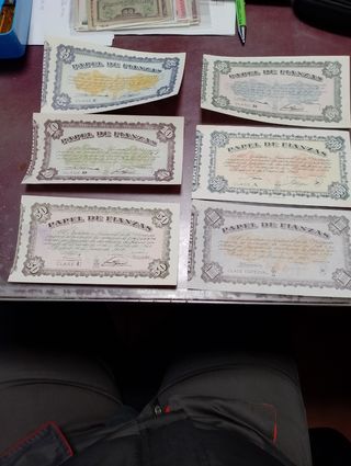 Papel de fianzas serie completa