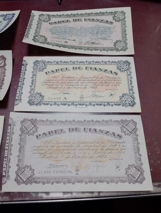 Papel de fianzas serie completa