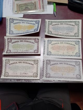 Papel de fianzas serie completa