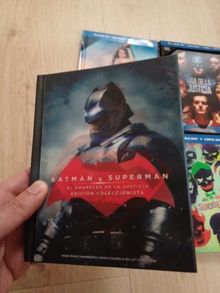 Peliculas DC EDICIÓN ESPECIAL. Libro. Portada 3D