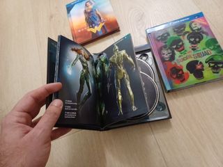 Peliculas DC EDICIÓN ESPECIAL. Libro. Portada 3D