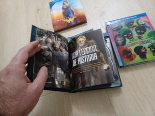 Peliculas DC EDICIÓN ESPECIAL. Libro. Portada 3D