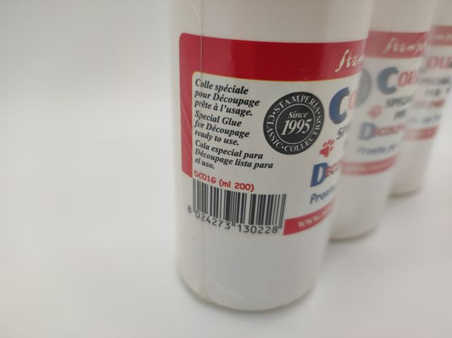 COLA MANUALIDADES DECOUPAGE STAMPERIA