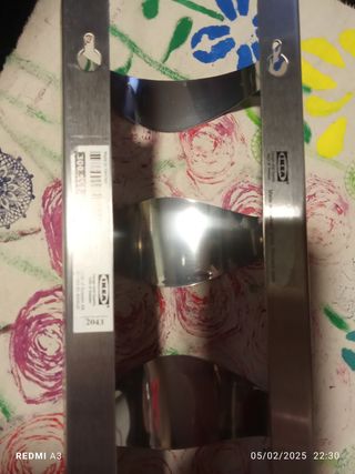 Botellero de aluminio de ikea