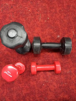 Juego de mancuernas 4 kg total pesas