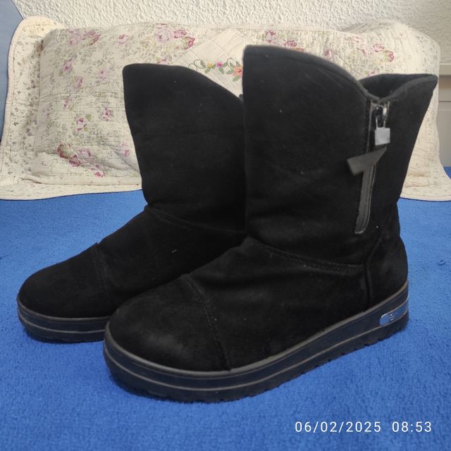 Botas terciopelo