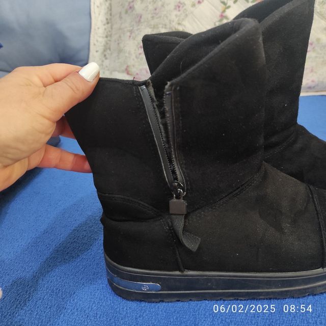 Botas terciopelo