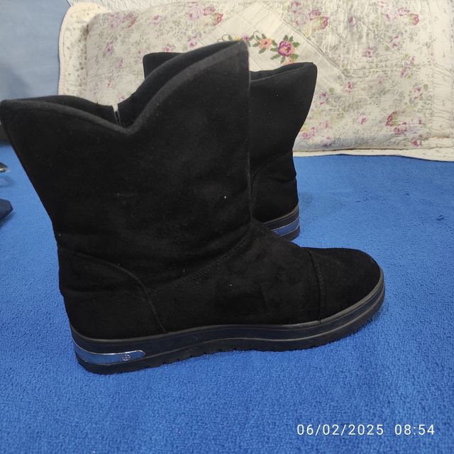 Botas terciopelo