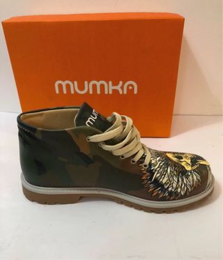MUMKA BOTINES CALAVERA INDIA 41 Nuevos