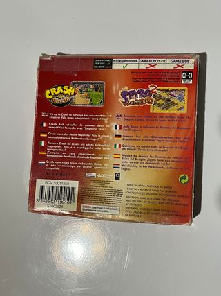Crash y Spyro GBA