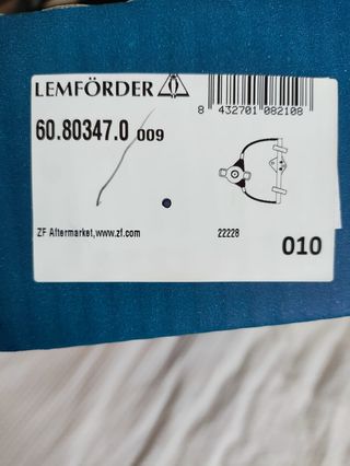 Elevalunas Trasero Izquierdo Lemforder