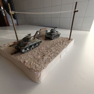 Diorama seconda guerra mondiale