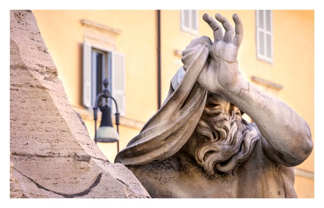 Poster fotografico scultura, Roma