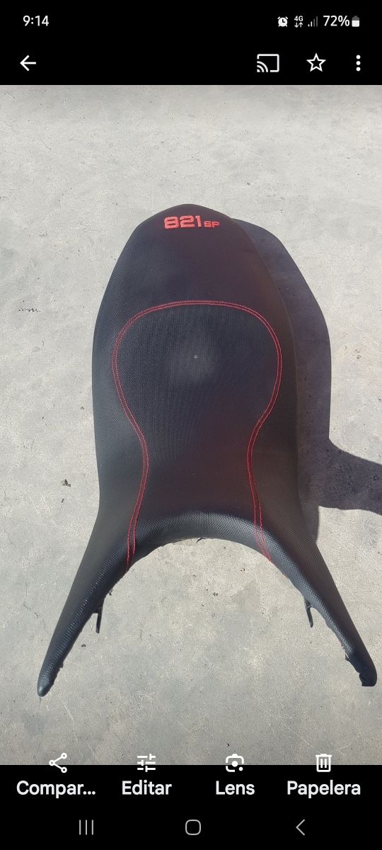 Asiento ducati 821sp