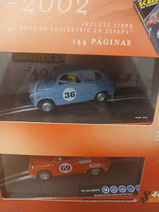 SCALEXTRIC TECNITOYS PACK SEAT 600