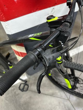 Bicicleta montaña MTB ST 530 BLACK L - 175-184CM