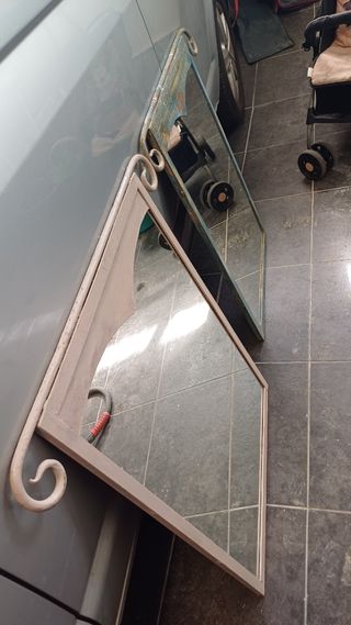 Espejos forja muy antiguos