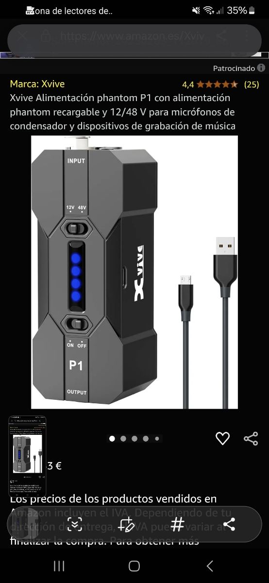 Alimentación phantom