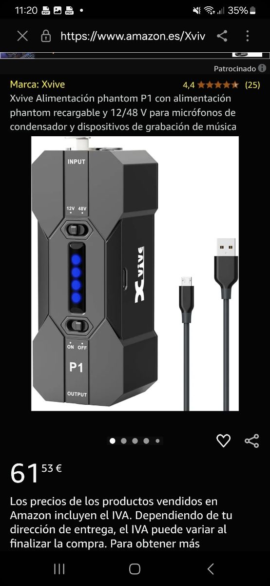 Alimentación phantom