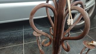 Lámparas forja muy antiguas