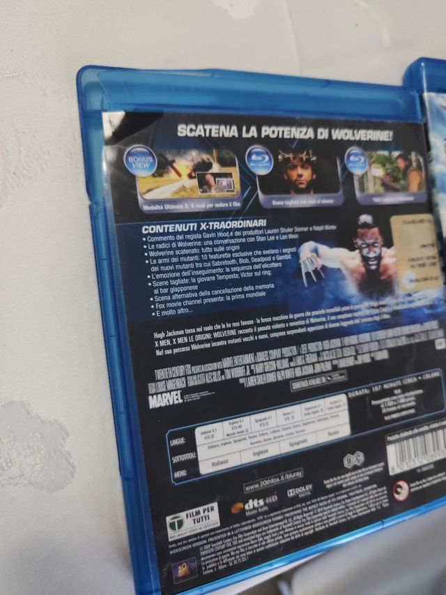 Blue ray x man 2 cd