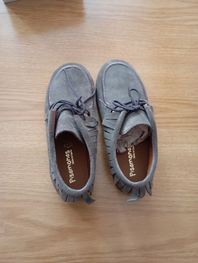 Botitas mohicano grises Pisamonas