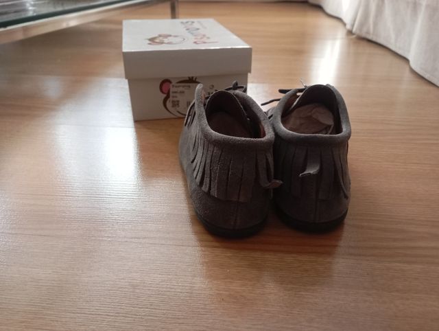 Botitas mohicano grises Pisamonas