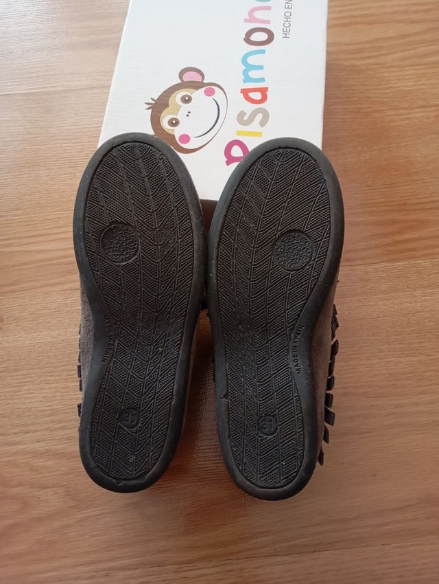 Botitas mohicano grises Pisamonas