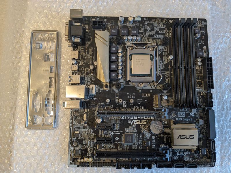 Placa Asus Z170 + CPU Intel i5 6500 + disipador afbeelding 6