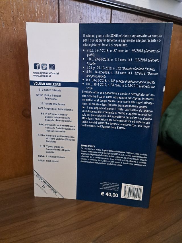 Manuale di diritto tributario