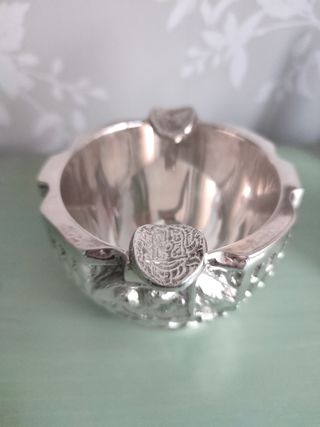 CENICERO ALMIREZ DE BRONCE PLATEADO