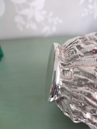 CENICERO ALMIREZ DE BRONCE PLATEADO