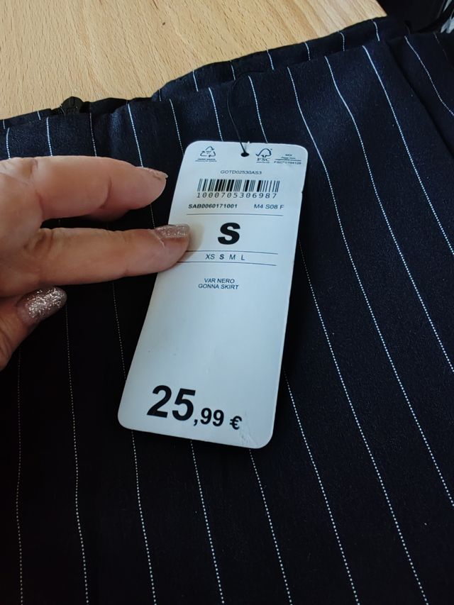 Gonna a pantaloncini TG S