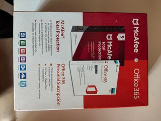 Pack antivirus McAfee y Office 