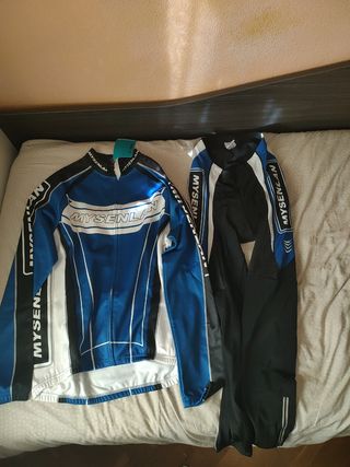 Maillot y culote manga larga 