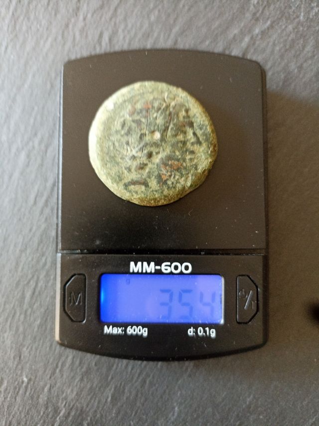 Monedote griego Moneda griega Antioko IV