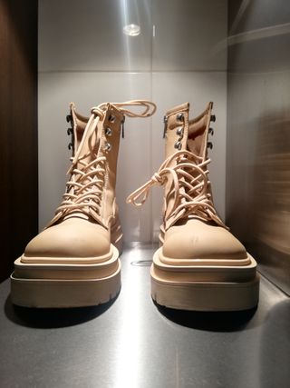 Botines Mujer Pull&Bear Beige nº 39