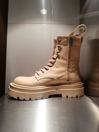 Botines Mujer Pull&Bear Beige nº 39
