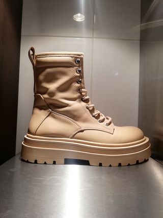 Botines Mujer Pull&Bear Beige nº 39