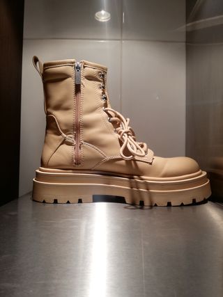 Botines Mujer Pull&Bear Beige nº 39